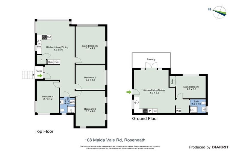 Photo of property in 108 Maida Vale Road, Roseneath, Wellington, 6011