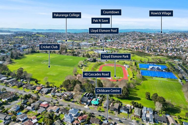 Photo of property in 40 Cascades Road, Pakuranga Heights, Auckland, 2010