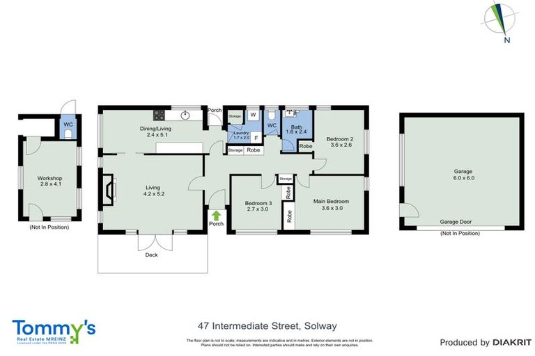 Photo of property in 47 Intermediate Street, Solway, Masterton, 5810