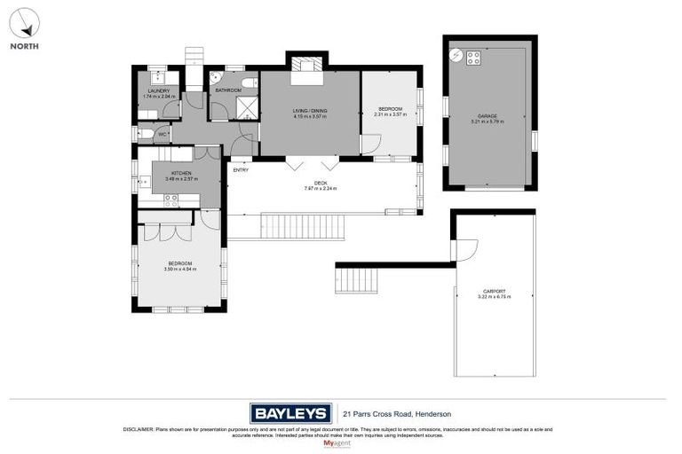 Photo of property in 21 Parrs Cross Road, Henderson, Auckland, 0612