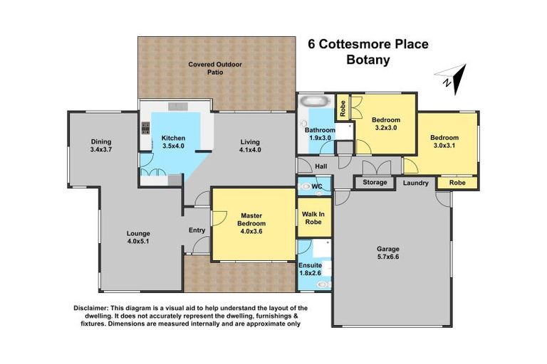 Photo of property in 6 Cottesmore Place, Huntington Park, Auckland, 2013