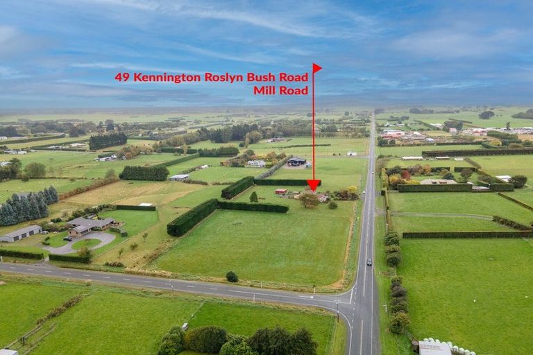 Photo of property in 49 Kennington Roslyn Bush Road, Mill Road, Invercargill, 9872