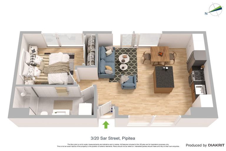 Photo of property in 3/20 Sar Street, Pipitea, Wellington, 6012