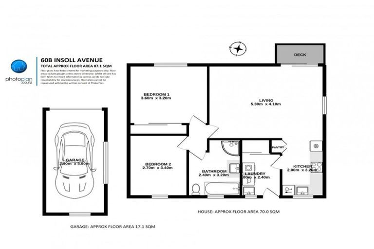 Photo of property in 60b Insoll Avenue, Enderley, Hamilton, 3214