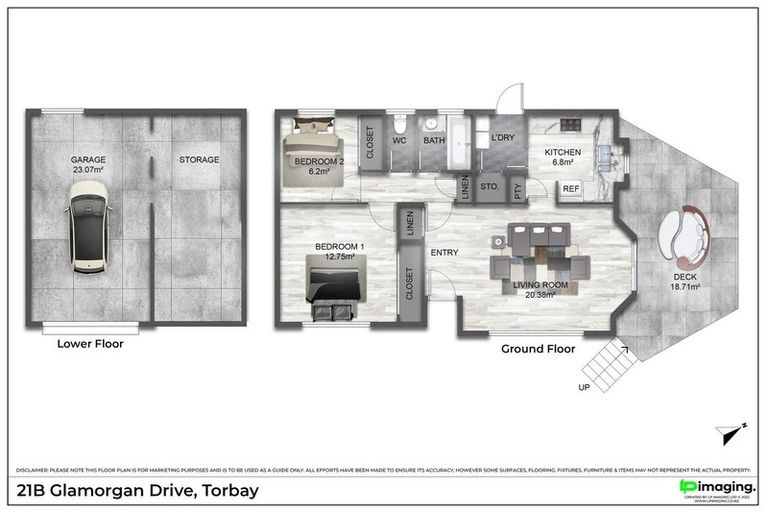 Photo of property in 2/21 Glamorgan Drive, Torbay, Auckland, 0630