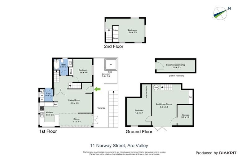 Photo of property in 11 Norway Street, Aro Valley, Wellington, 6012