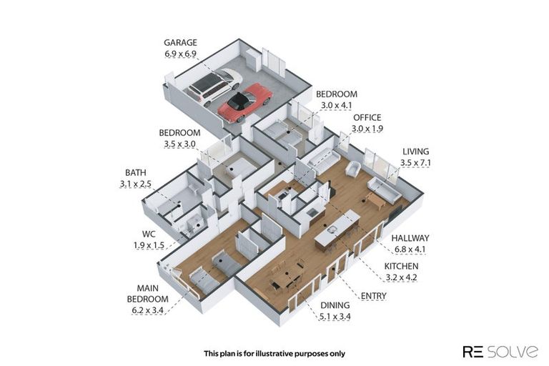 Photo of property in 8 Kaihihi Road, Okato, 4335