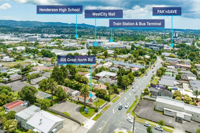 Photo of property in 308 Great North Road, Henderson, Auckland, 0612