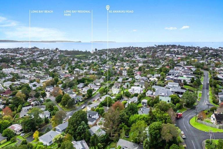 Photo of property in 92 Awaruku Road, Torbay, Auckland, 0630