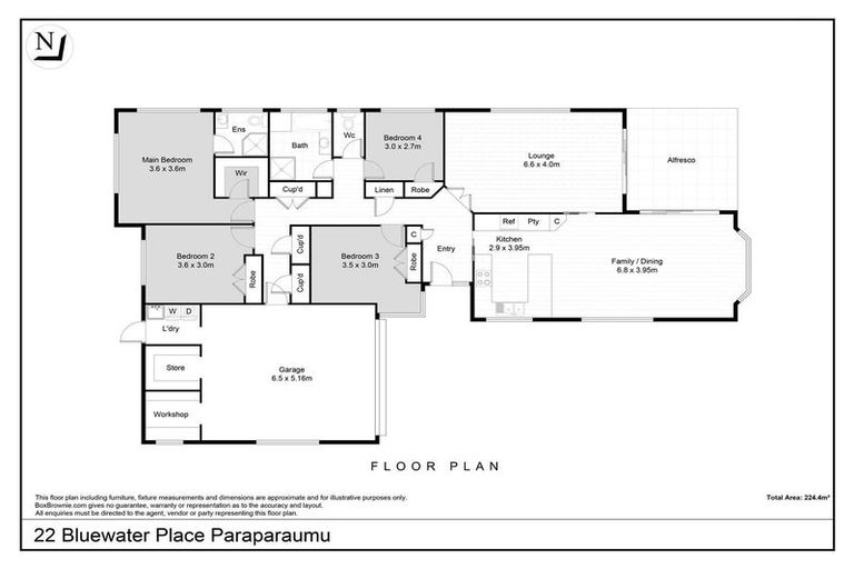 Photo of property in 22 Bluewater Place, Paraparaumu, 5032