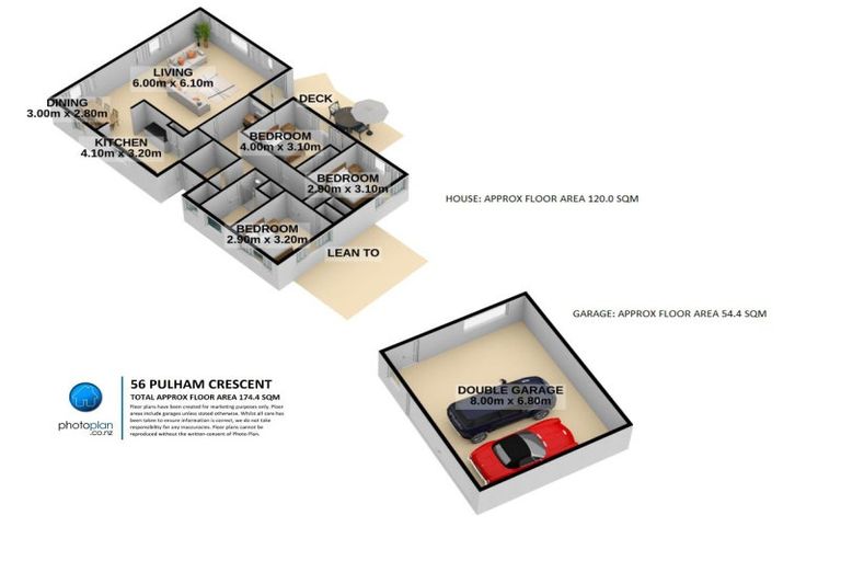 Photo of property in 56 Pulham Crescent, Queenwood, Hamilton, 3210