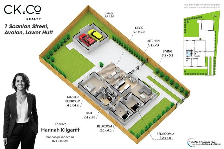 Photo of property in 1 Scanlan Street, Avalon, Lower Hutt, 5011