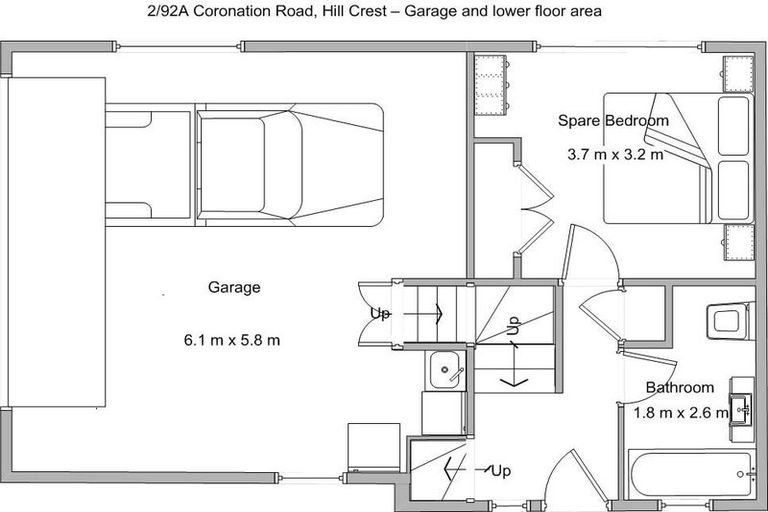 Photo of property in 92b Coronation Road, Hillcrest, Auckland, 0627