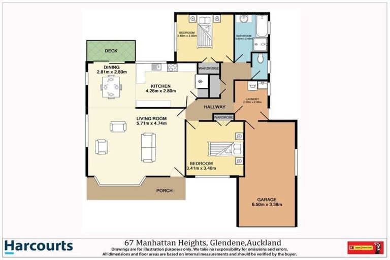 Photo of property in 67 Manhattan Heights, Glendene, Auckland, 0602