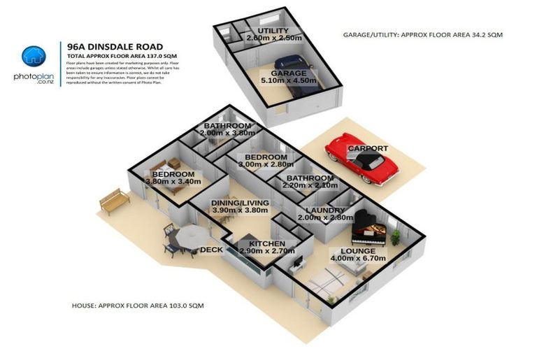 Photo of property in 96a Dinsdale Road, Dinsdale, Hamilton, 3204