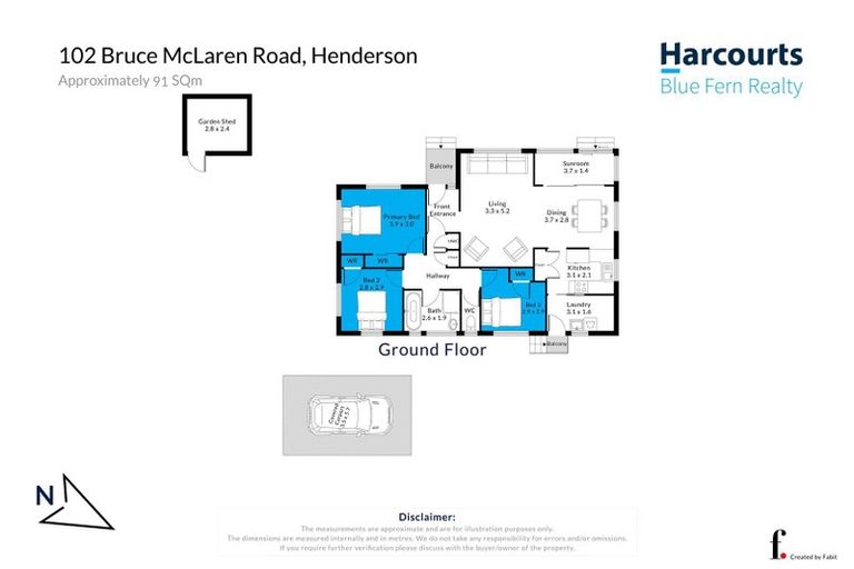 Photo of property in 102 Bruce Mclaren Road, Henderson, Auckland, 0612