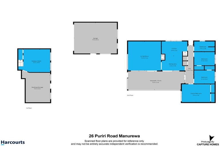 Photo of property in 26 Puriri Road, Manurewa, Auckland, 2102
