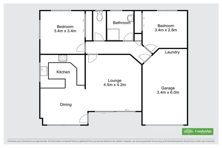 Photo of property in Leamington Mews, 37b Raleigh Street, Leamington, Cambridge, 3432