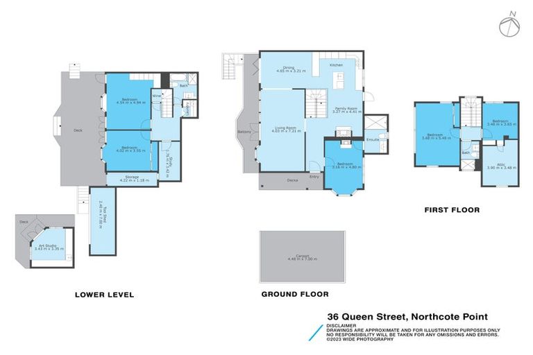 Photo of property in 36 Queen Street, Northcote Point, Auckland, 0627