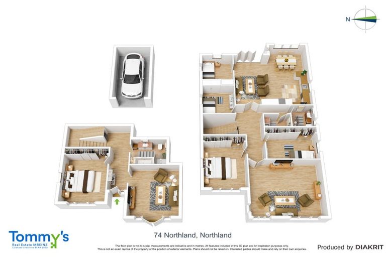 Photo of property in 74 Northland Road, Northland, Wellington, 6012