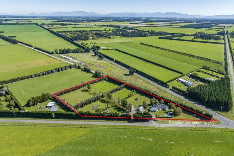 Photo of property in 477 Swamp Road, Burnham, Christchurch, 7677