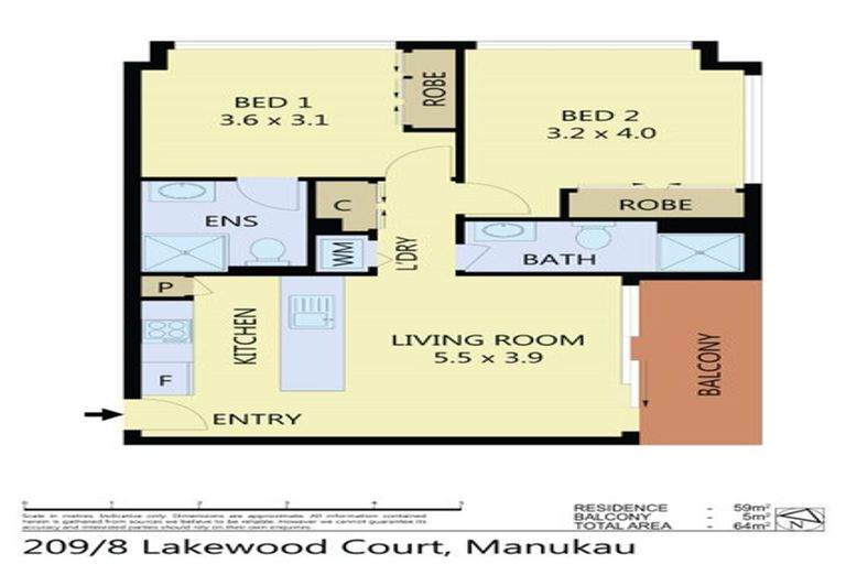 Photo of property in 209/8 Lakewood Court, Manukau, Auckland, 2104