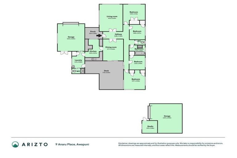 Photo of property in 9 Anaru Place, Awapuni, Palmerston North, 4412