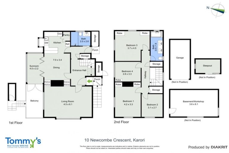 Photo of property in 10 Newcombe Crescent, Karori, Wellington, 6012