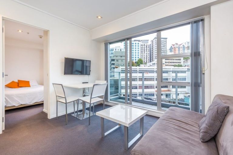 Photo of property in The Volt Apartments, 514/430 Queen Street, Auckland Central, Auckland, 1010