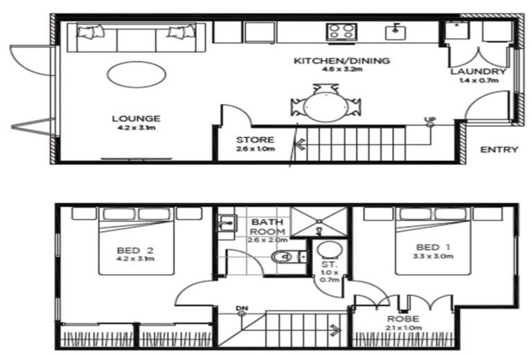 Photo of property in 6/214 Hereford Street, Christchurch Central, Christchurch, 8011