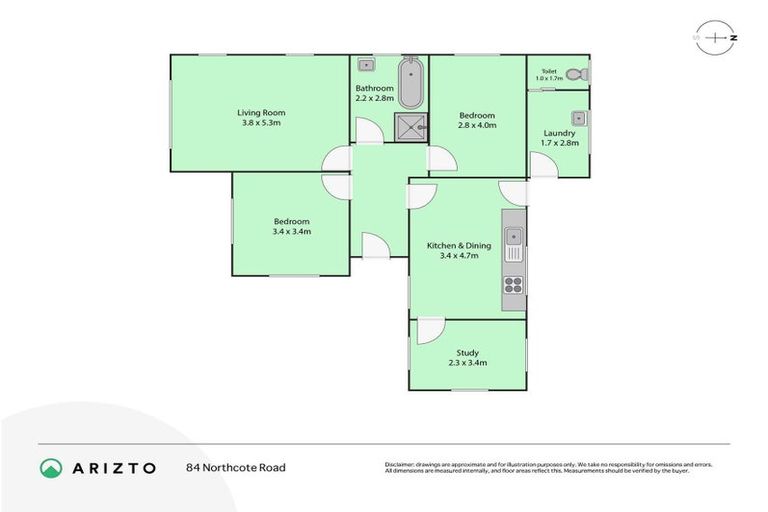 Photo of property in 84 Northcote Road, Northcote, Christchurch, 8052