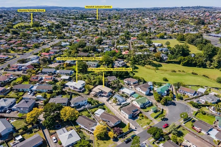 Photo of property in 2/24 Cranberry Place, Bucklands Beach, Auckland, 2012