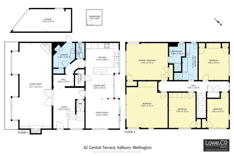 Photo of property in 42 Central Terrace, Kelburn, Wellington, 6012