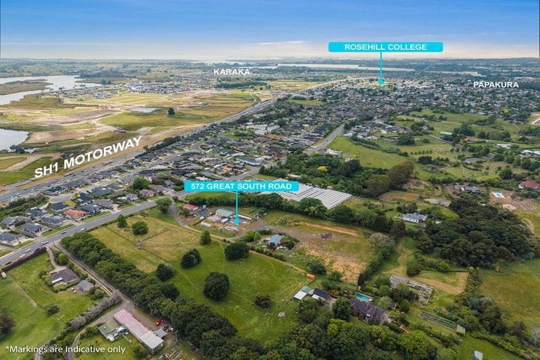 Photo of property in 572 Great South Road, Rosehill, Papakura, 2113