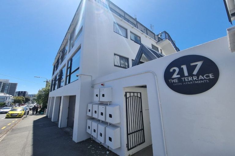 Photo of property in Avon Flats, 14/217 The Terrace, Wellington Central, Wellington, 6011
