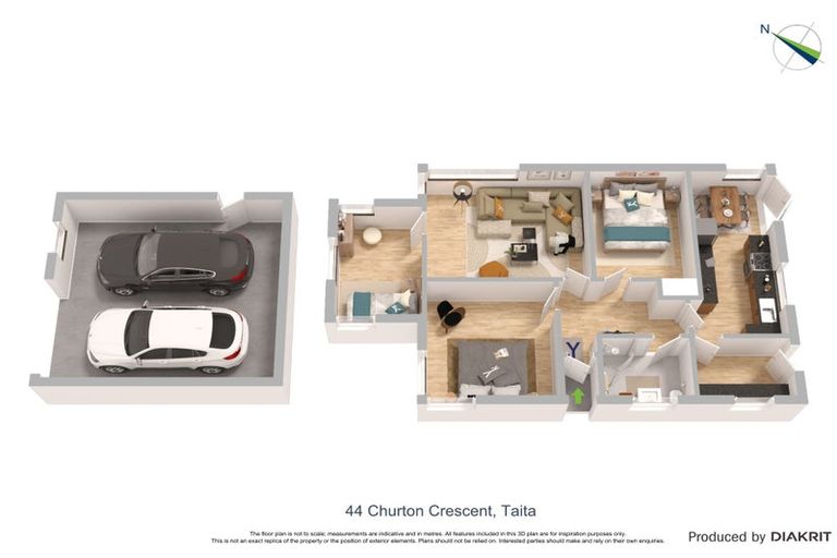 Photo of property in 44 Churton Crescent, Taita, Lower Hutt, 5011