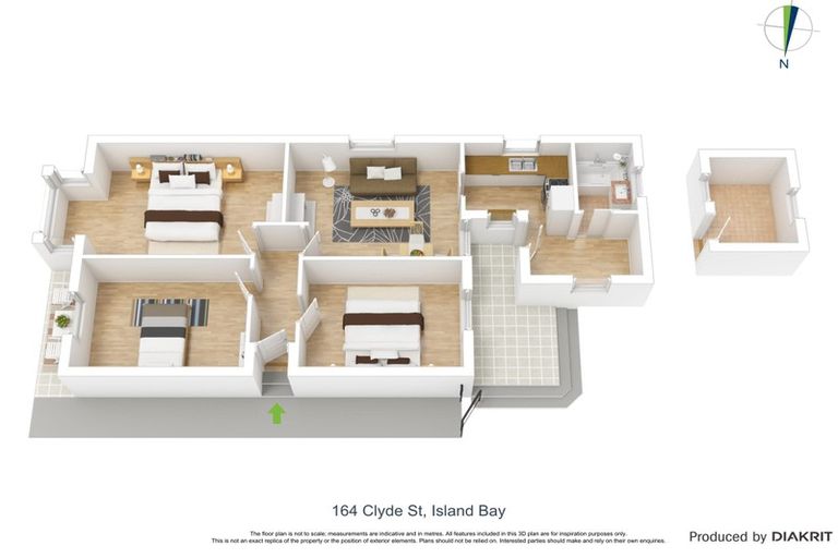 Photo of property in 164 Clyde Street, Island Bay, Wellington, 6023