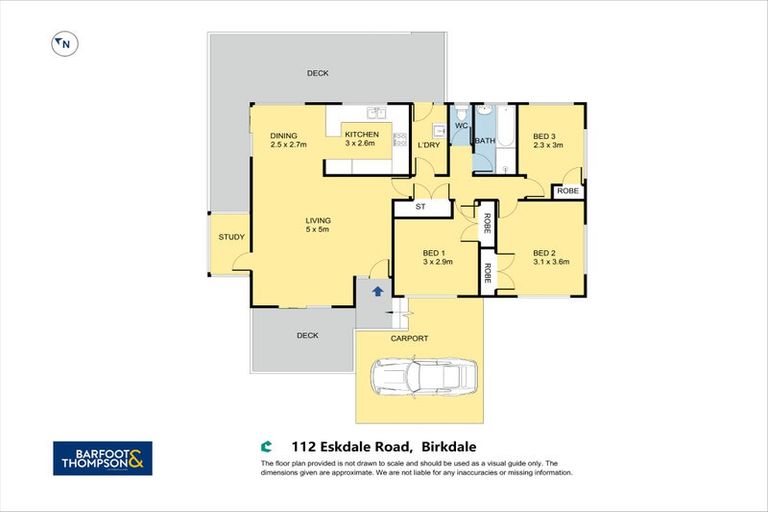 Photo of property in 112 Eskdale Road, Birkdale, Auckland, 0626