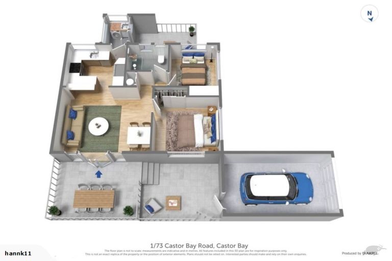 Photo of property in 1/73 Castor Bay Road, Castor Bay, Auckland, 0620