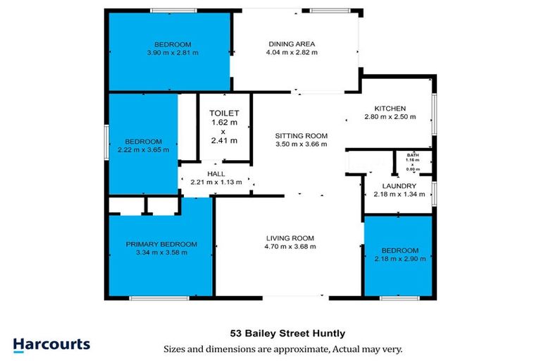 Photo of property in 53 Bailey Street, Huntly, 3700