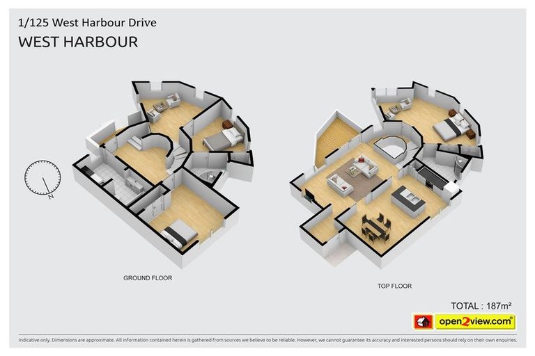 Photo of property in 1/125 West Harbour Drive, West Harbour, Auckland, 0618