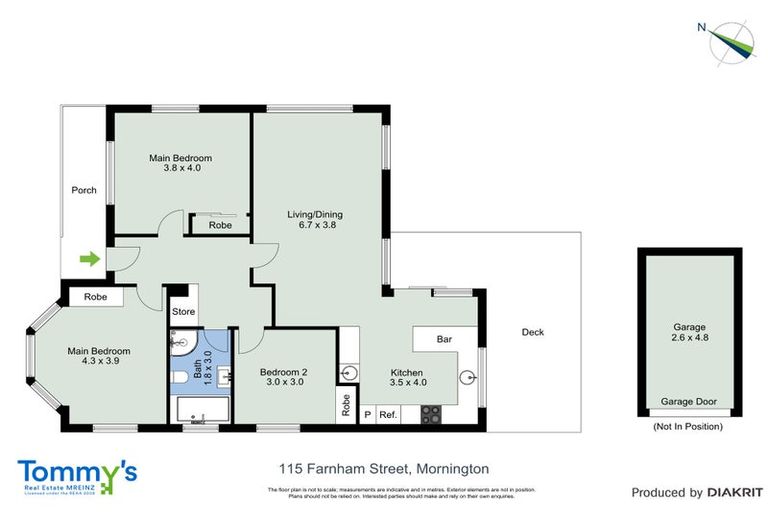 Photo of property in 115 Farnham Street, Mornington, Wellington, 6021