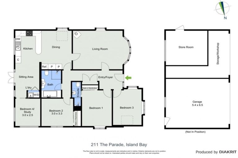 Photo of property in 211 The Parade, Island Bay, Wellington, 6023