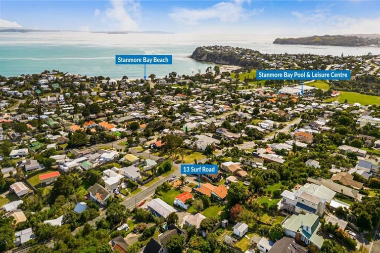 Photo of property in 13 Surf Road, Stanmore Bay, Whangaparaoa, 0932