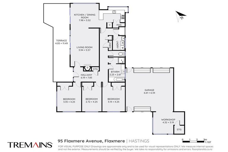 Photo of property in 95 Flaxmere Avenue, Flaxmere, Hastings, 4120