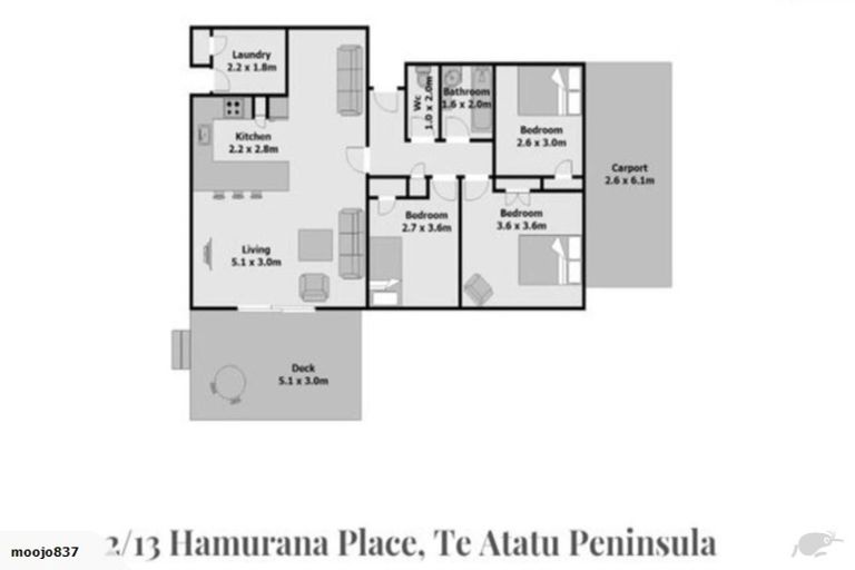 Photo of property in 2/13 Hamurana Place, Te Atatu Peninsula, Auckland, 0610