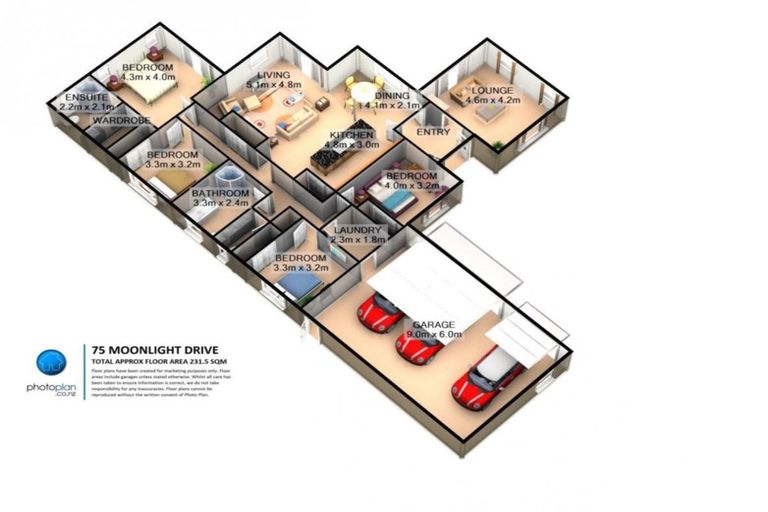 Photo of property in 75 Moonlight Drive, Rototuna North, Hamilton, 3210