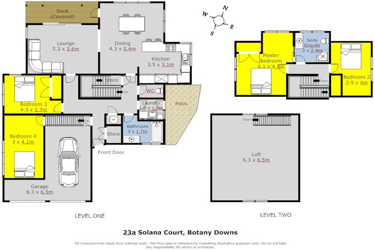 Photo of property in 1/23 Solana Court, Botany Downs, Auckland, 2010