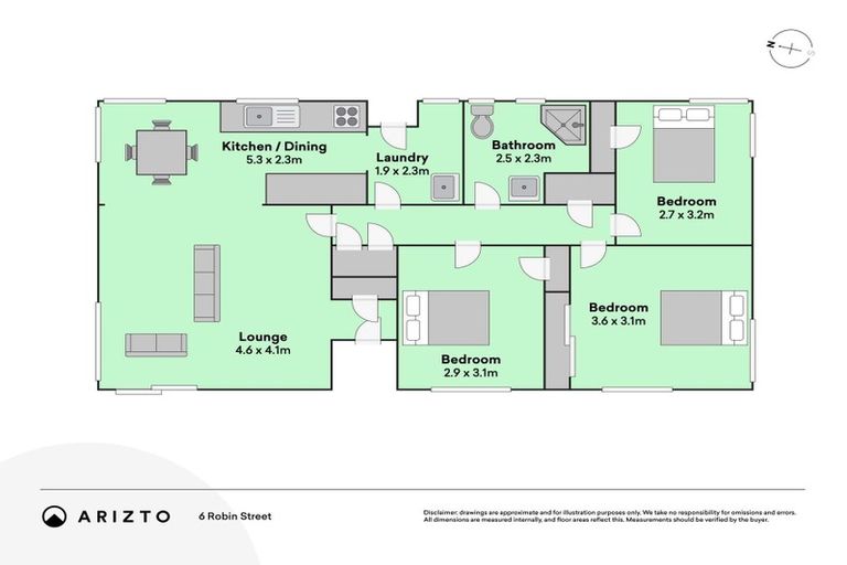 Photo of property in 6 Robin Street, Selwyn Heights, Rotorua, 3015