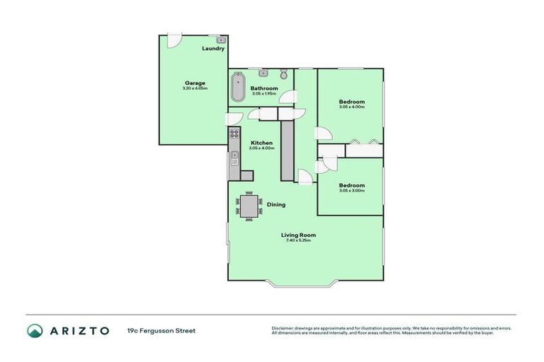 Photo of property in 19c Fergusson Street, Springvale, Whanganui, 4501